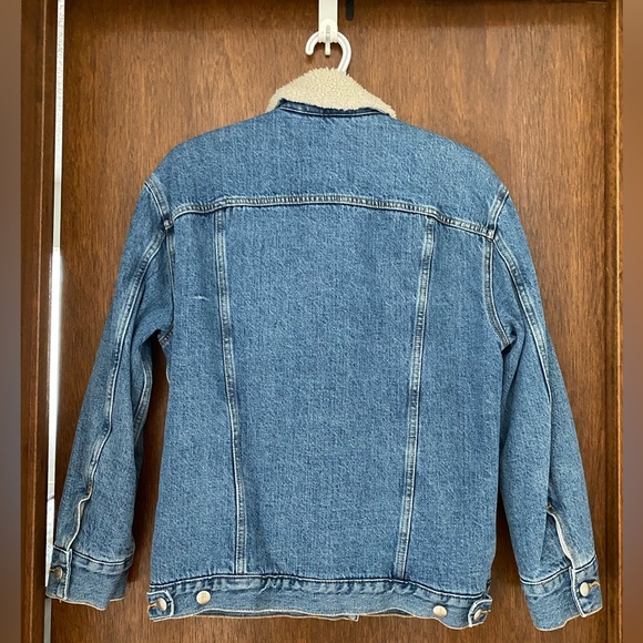 Aritzia Sherpa Denim Jacket - Picture 3 of 8